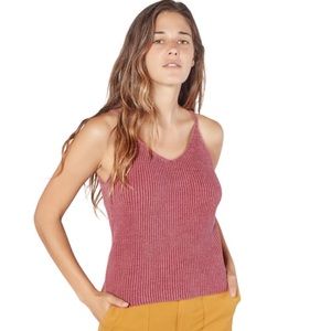 Outerknown Waterless Sweater Tank Top, size S